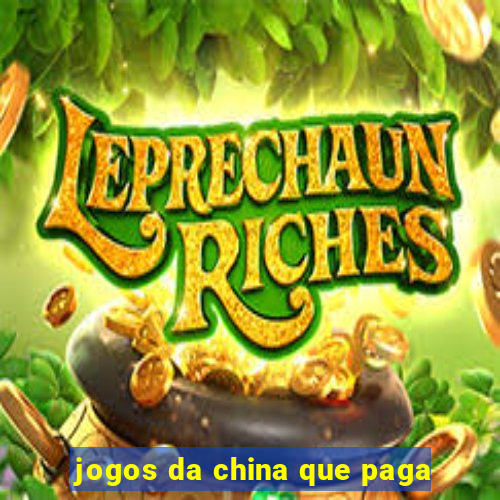 jogos da china que paga